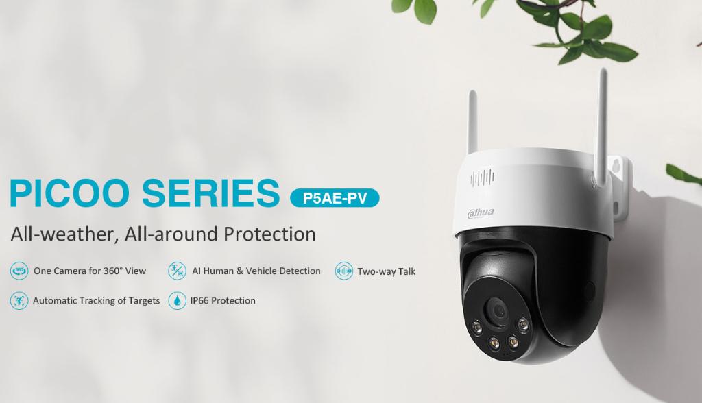 Camera IP 4G 5MP DAHUA DH-SD-P5AE-PV-4G