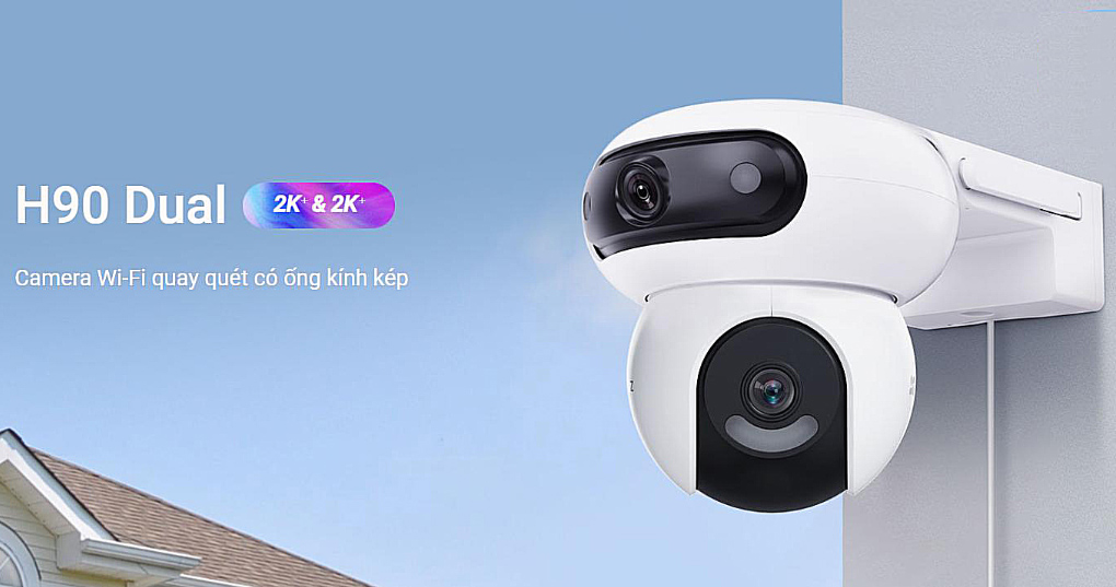 Camera mắt kép quay quét EZVIZ H90 Dual (2K+ &#038; 2K+)