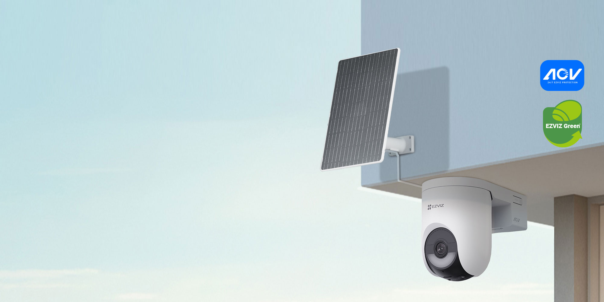 Camera pin sạc ngoài trời EZVIZ HB8 Lite 2K+