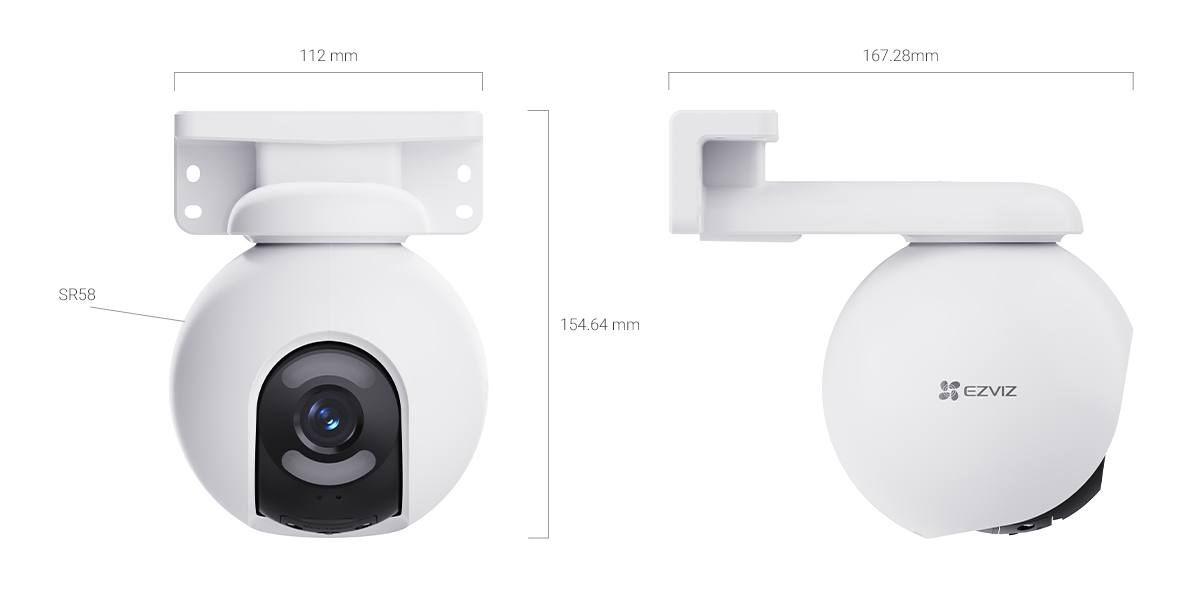 Camera Wi-Fi quay quét Ezviz H8x 2K⁺