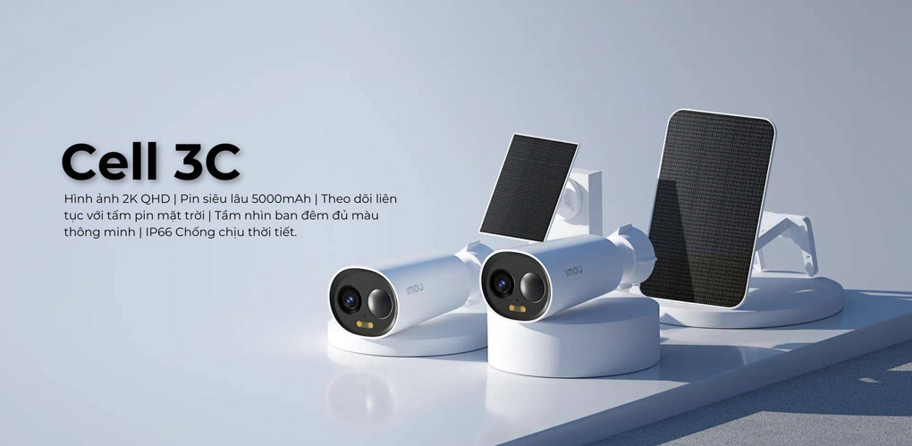 Camera Wifi dùng pin IMOU CELL 3C 3MP