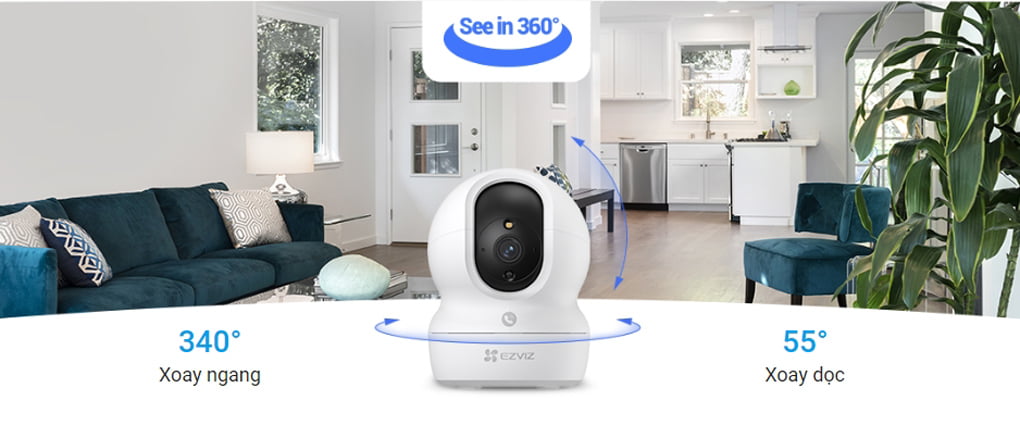 Camera WiFi quay quét thông minh EZVIZ CP1 Pro 2K+ 4 Camera WiFi quay quét thông minh EZVIZ CP1 Pro 2K+