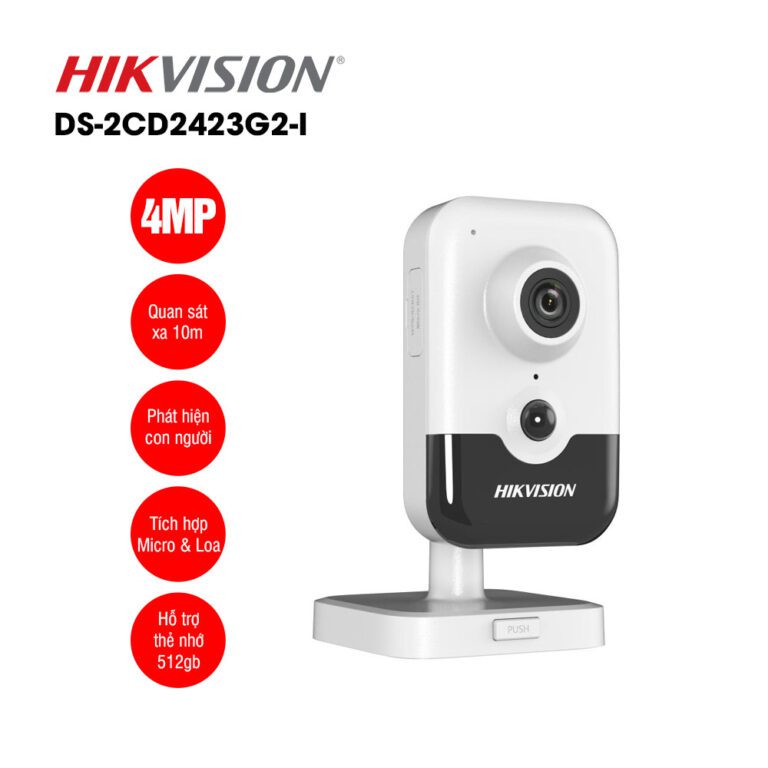 Camera IP Cube 2MP Hikvision DS-2CD2423G2-I