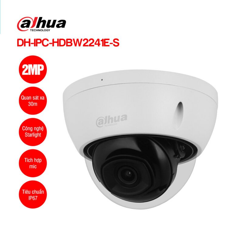 Camera IP 2MP DAHUA DH-IPC-HDBW2241E-S