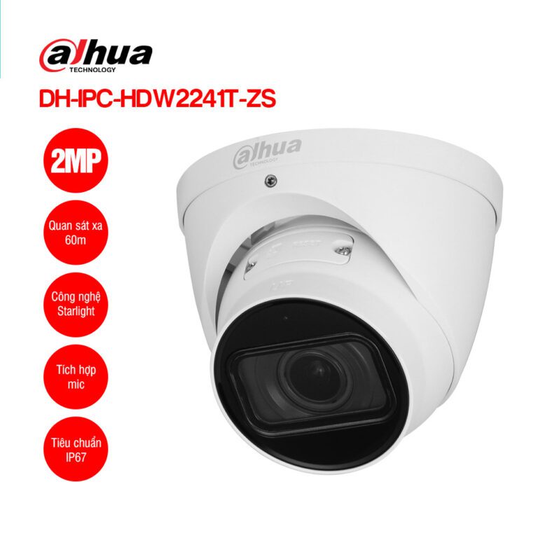 Camera IP 2MP DAHUA DH-IPC-HDW2241T-ZS