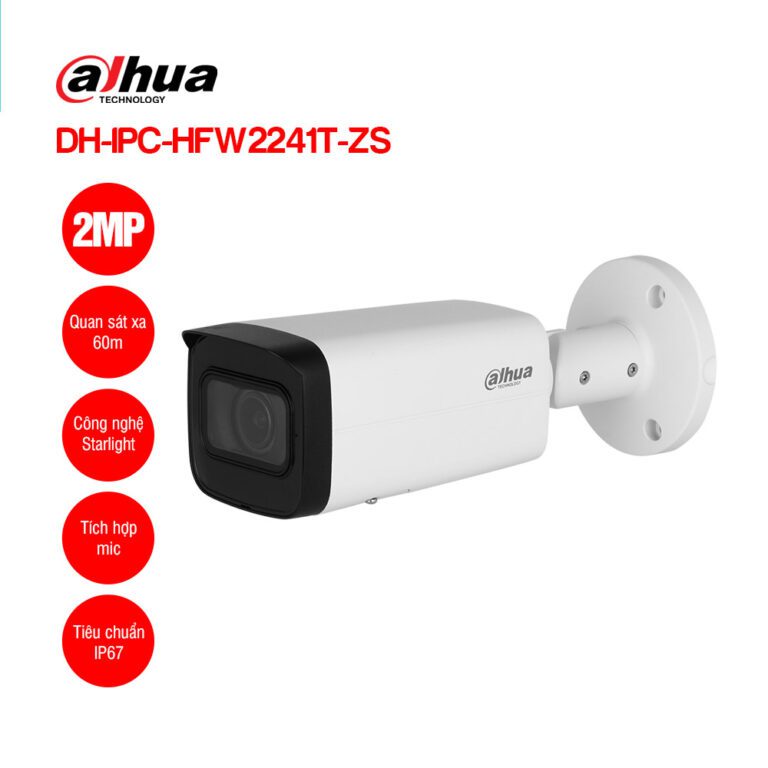 Camera IP 2MP DAHUA DH-IPC-HFW2241T-ZS