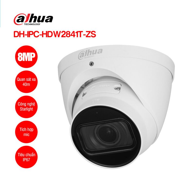 Camera IP 8MP DAHUA DH-IPC-HDW2841T-ZS