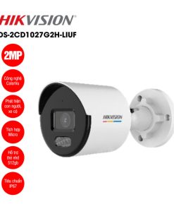 Camera IP 2MP thân trụ HIKVISION DS-2CD1027G2H-LIUF