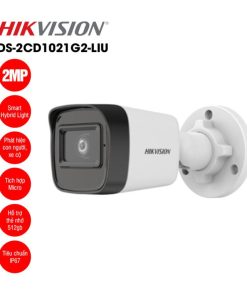 Camera IP 2MP thân trụ HIKVISION DS-2CD1021G2-LIU