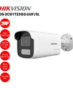 Camera IP 2MP thân trụ HIKVISION DS-2CD1T23G2-LIUF/SL