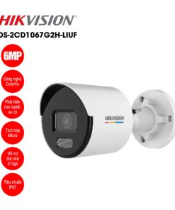 Camera IP 6MP thân trụ HIKVISION DS-2CD1067G2H-LIUF