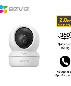 Camera Wifi Ezviz CS-H6C Pro 2MP (1080P, gọi điện qua app, quay quét, đêm full màu)