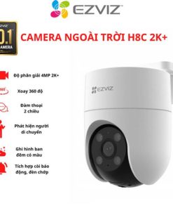 Camera WiFi EZVIZ H8C 2K 4MP tích hợp Ai thông minh