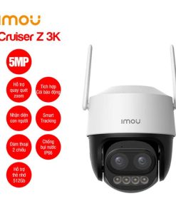 Camera Wifi quay quét zoom IPC-S7DP-5M0WEZ IMOU Cruiser Z 3K