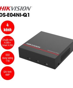 Đầu ghi IP 4 kênh tích hợp ổ cứng SSD Hikvision DS-E04NI-Q1