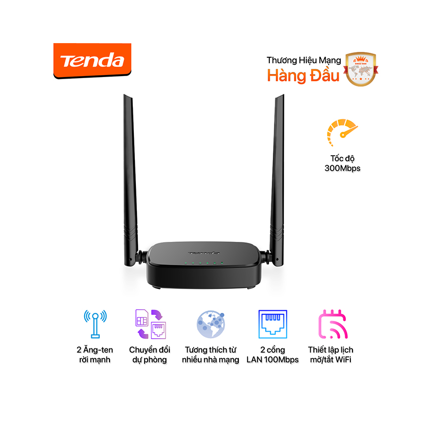 Router Wifi Tenda 4G05 dùng SIM 4G LTE 300Mbps