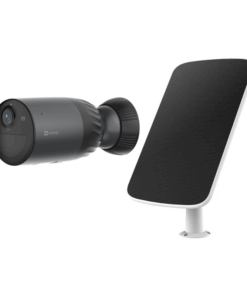Combo camera dùng pin Ezviz BC1C 4K + tấm sạc năng lượng mặt trời F
