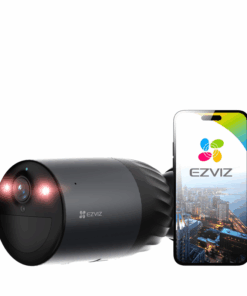 Combo camera dùng pin Ezviz BC1C 4K + tấm sạc năng lượng mặt trời F