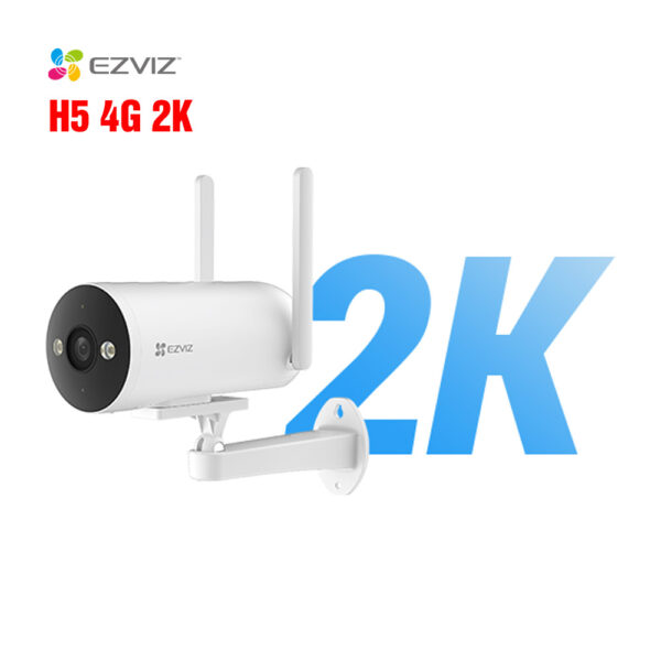 Camera ngoài trời không dây EZVIZ H5 4G 2K 2 Camera ngoài trời không dây EZVIZ H5 4G 2K