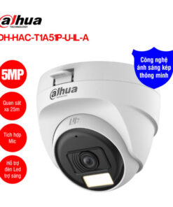 Camera HDCVI 5MP DAHUA DH-HAC-T1A51P-U-IL-A