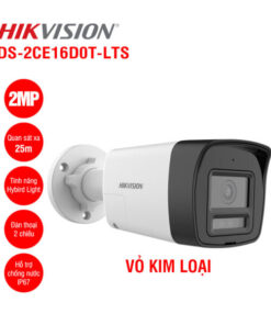 Camera HDTVI 2MP HIKVISION DS-2CE16D0T-LTS
