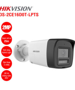 Camera HDTVI 2MP HIKVISION DS-2CE16D0T-LPTS
