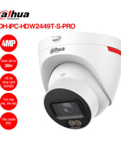Camera IP 4MP WizColor DAHUA DH-IPC-HDW2449T-S-PRO
