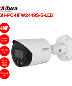Camera IP 4MP DAHUA DH-IPC-HFW2449S-S-LED