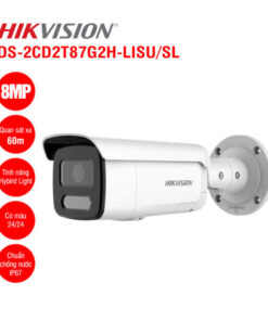 Camera IP 8MP Hikvision DS-2CD2T87G2H-LISU/SL