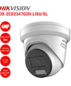 Camera IP Dome 4MP Hikvision DS-2CD2347G2H-LISU/SL