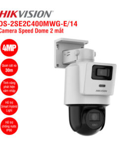 Camera IP Speed dome 4MP Hikvision DS-2SE2C400MWG-E/14