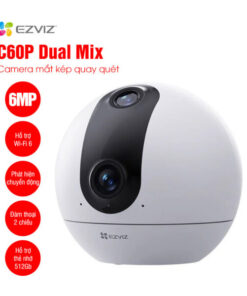 Camera mắt kép quay quét 2K+ EZVIZ C60P Dual Mix