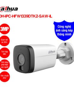 Camera Wifi 3MP Dahua DH-IPC-HFW1339DTK2-SAW-IL