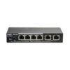 Switch POE 6 cổng 10/100/1000BASE-T Ruijie Reyee RG-ES206GC-P