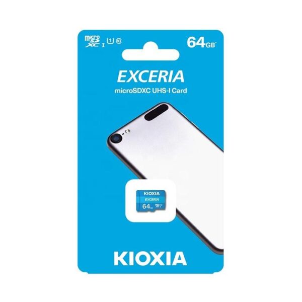Thẻ nhớ Micro SDHC 64GB Kioxia Exceria – LMEX1L016GG4 1 Thẻ nhớ Micro SDHC 64GB Kioxia Exceria – LMEX1L016GG4