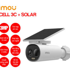 Camera Wifi dùng pin IMOU CELL 3C 3MP kèm tấm Solar (IPC-K9DCP-3T0WE-V2)