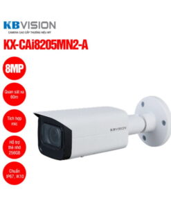 Camera IP thân trụ 8MP KBVISION KX-CAi8205MN2-A