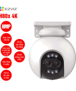 Camera WiFi quay quét EZVIZ H80x Dual 4K 10MP