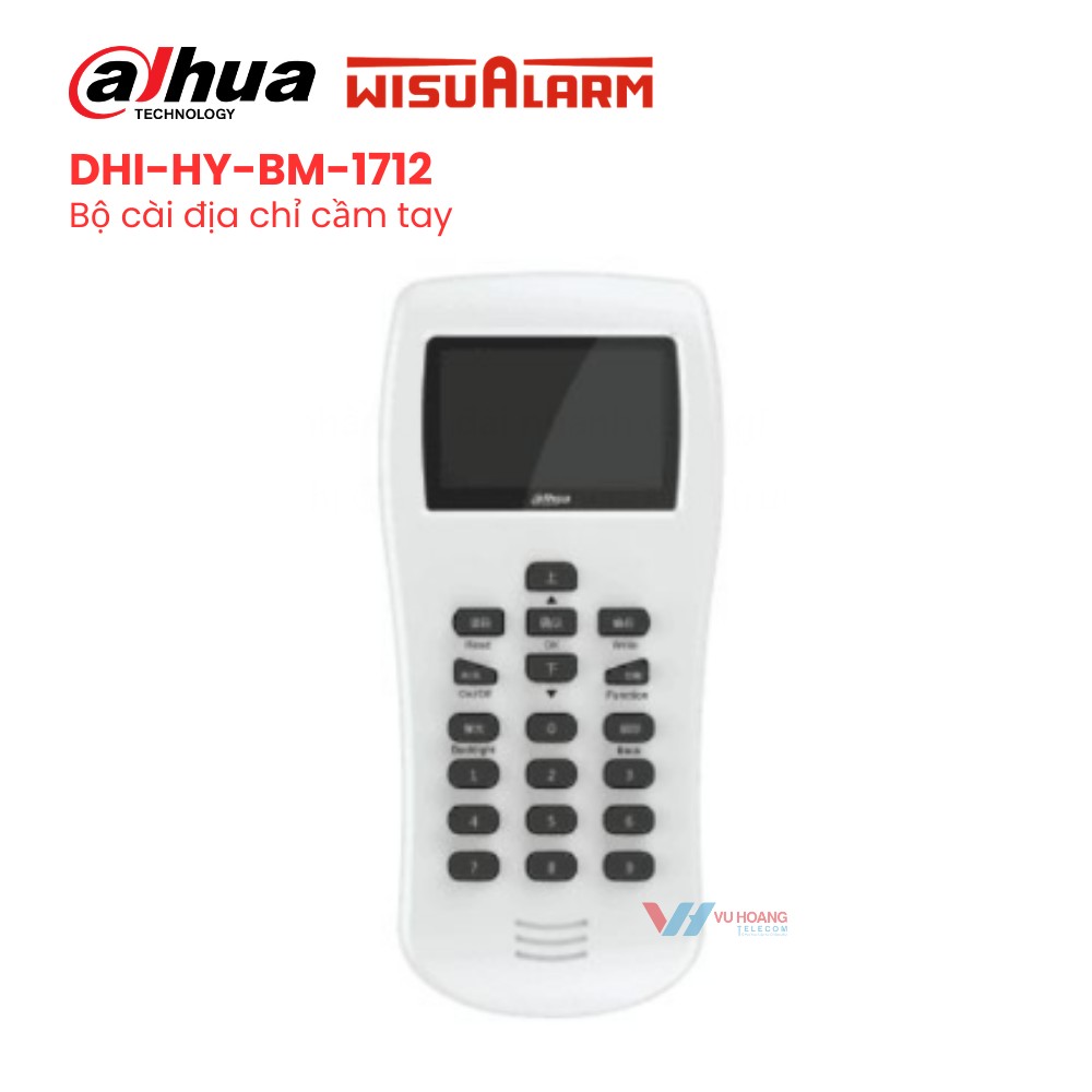 Bộ cài địa chỉ cầm tay Dahua Wisualarm DHI-HY-BM-1712 1 Bộ cài địa chỉ cầm tay Dahua Wisualarm DHI-HY-BM-1712