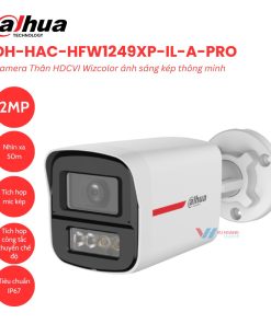 Camera Thân HDCVI Wizcolor 2MP Dahua DH-HAC-HFW1249XP-IL-A-PRO