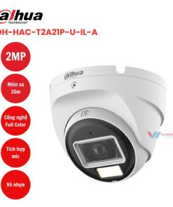 Camera HDCVI 2MP DAHUA DH-HAC-T2A21P-U-IL-A