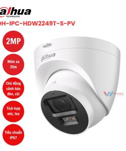 Camera IP 2MP DAHUA DH-IPC-HDW2249T-S-PV