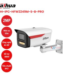 Camera IP 2MP DAHUA DH-IPC-HFW2249M-S-B-PRO (Có mic)