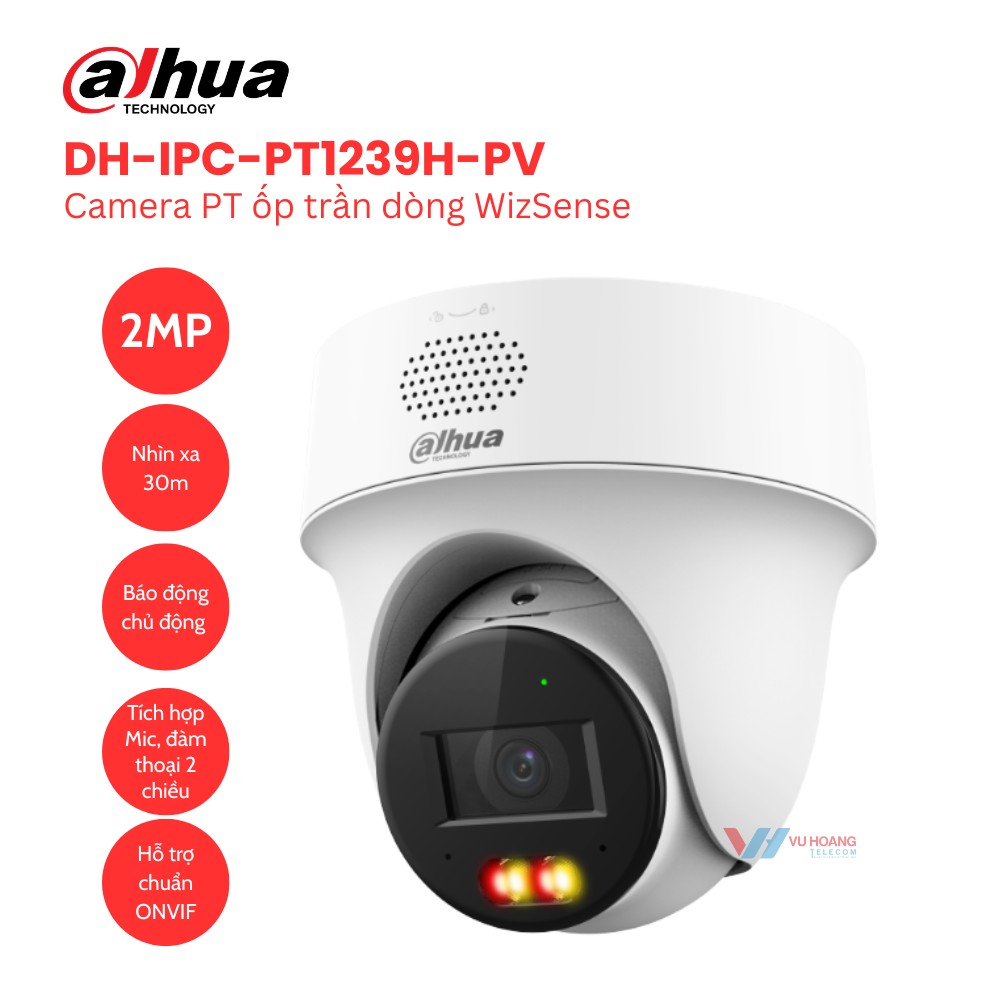 Camera IP PT 2MP DAHUA DH-IPC-PT1239H-PV 1 Camera IP PT 2MP DAHUA DH-IPC-PT1239H-PV