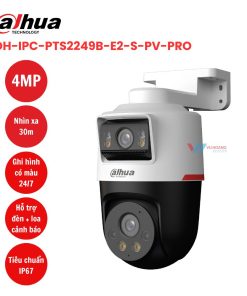 Camera IP PT 4MP DAHUA DH-IPC-PTS2249B-E2-S-PV-PRO
