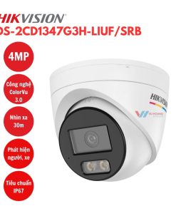 Camera IP 4MP Hikvision DS-2CD1347G3H-LIUF/SRB