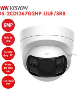 Alternative view of Camera IP 6MP Hikvision DS-2CD1367G2HP-LIUF/SRB