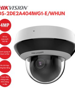 Camera IP Mini speed dome 4MP Hikvision DS-2DE2A404IWG1-E/WHUN