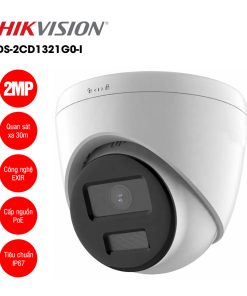 Camera IP 2MP bán cầu HIKVISION DS-2CD1321G0-I