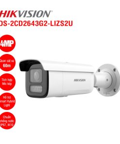 Camera IP 4MP Hikvision DS-2CD2643G2-LIZS2U